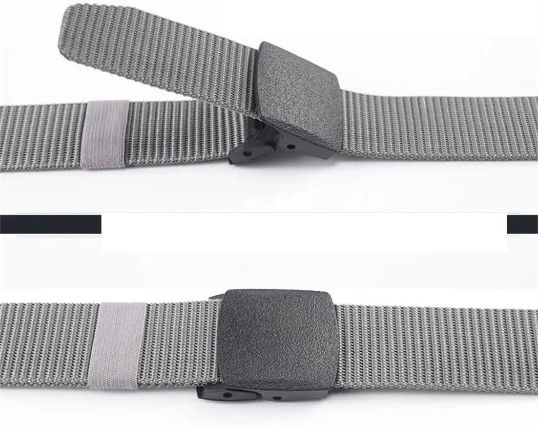 YTR6TW Men And Women Nylon Tactical Casual Belt Military Canvas Jeans Belts