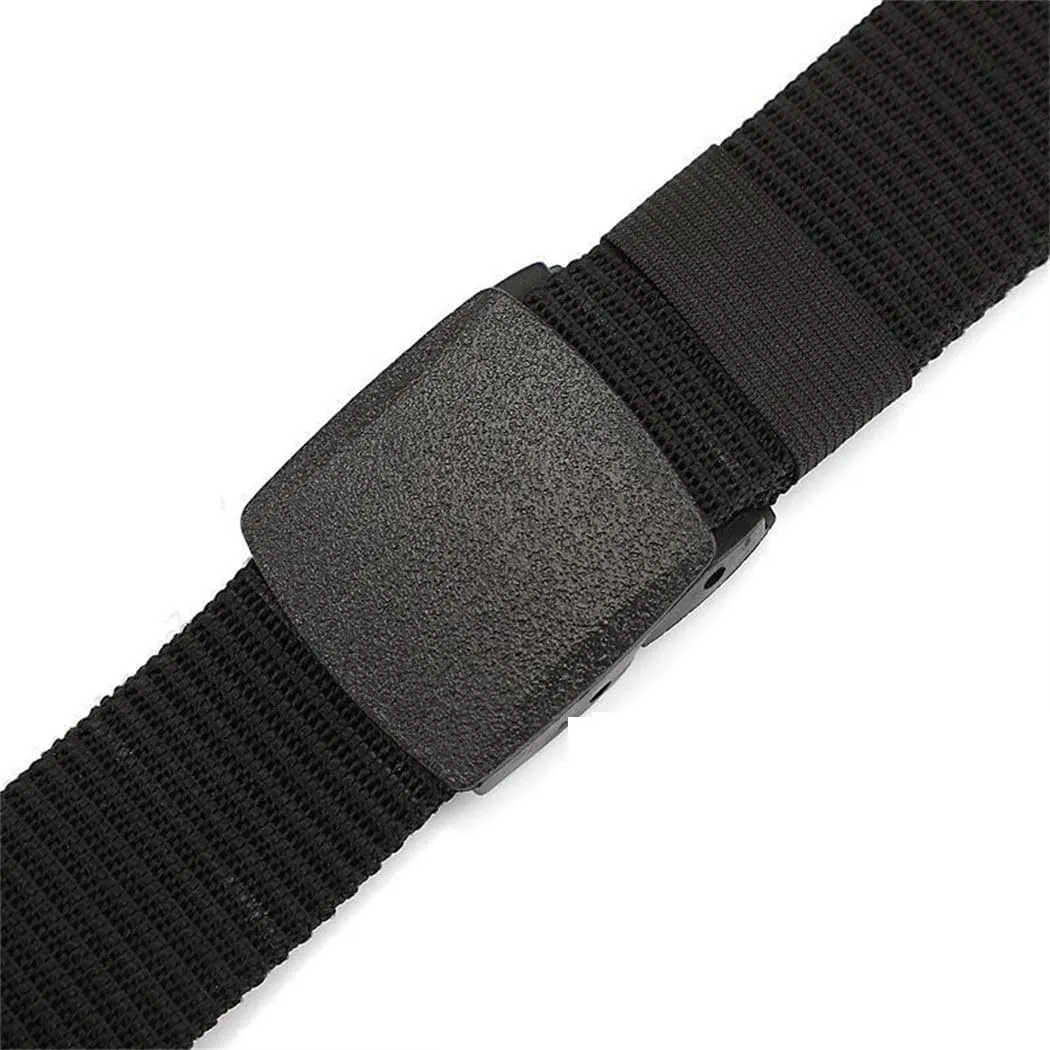 YTR6TW Men And Women Nylon Tactical Casual Belt Military Canvas Jeans Belts